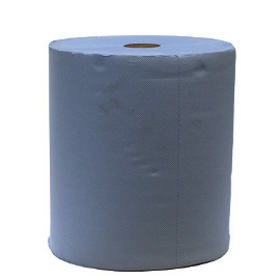 Papernet - Putztuchrolle blau 3-lagig  - 39 cm x 38 cm 1000 Abrisse