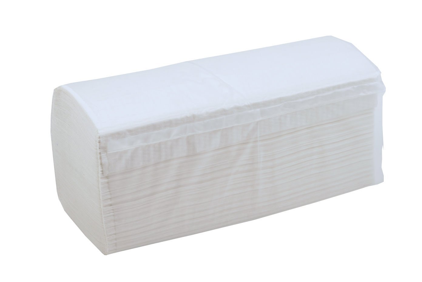 Hygiene VOS Papierhandtücher Zellstoff Hochweiß, 3200 Blatt, 2-lagig, V-Falz ZickZack, 25 x 23 cm