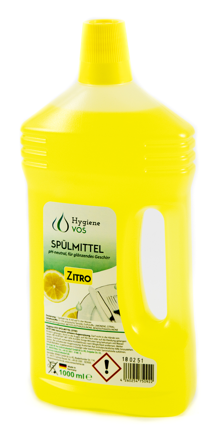 Hygiene Vos - Spülmittel Zitro 1L