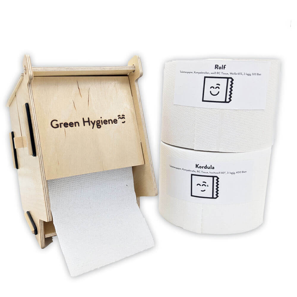 Green Hygiene - KLOHAUS Toilettenpapierspender